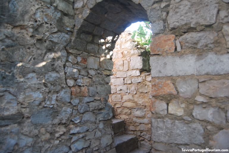Inside Tavira Castle