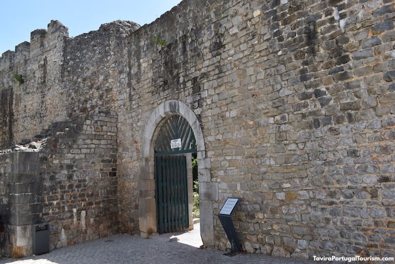 Entrance to Tavira Castle